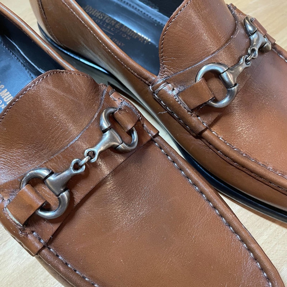 Johnston & Murphy Collection Bit Loafers - Made in Italy
